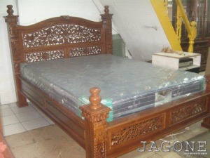tempat tidur jati arwana - furniture jepara berkualitas